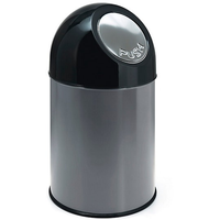 Cookmax Push-Mülleimer 30 l edelstahl