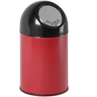 V-Part Push-Mülleimer 30 l rot