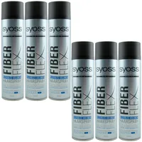Syoss Fiber Flex Haarspray x 400 ml flexible Styles