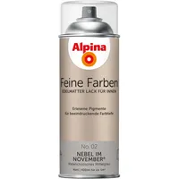 Alpina Feine Farben Sprühlack 400 ml No. 02 nebel