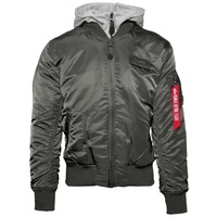 Alpha Industries Ma-1 D-tec Jacke Rep.Grey S