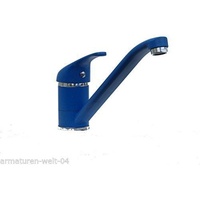 Wagner Küchenarmatur, Spültischarmatur blau-granit