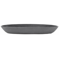 Ecopots Ecopots Untersetzer oval Grau 26 cm