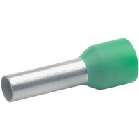Klauke 17512 Aderendhülse 6 mm2 Teilisoliert Grün 100 St.