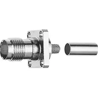 Telegärtner 100023767 100023767 TNC-Steckverbinder Buchse, Einbau 50Ω 1St.