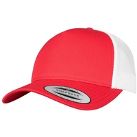 Flexfit 5-Panel Retro Trucker 2-Tone Cap red/white