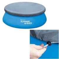 Summer Waves Pool Cover Abdeckplane rund 244 cm Poolplane