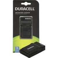Duracell Ladegerät mit USB Kabel für DRFW126/NP-W126 (Ladegerät), Kamera