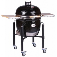 Monolith Lechef BBQ Guru Edition Keramikgrill inkl. Untergestell schwarz