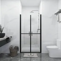 VidaXL Duschtür Klar ESG (88-91)x190 cm
