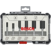 Bosch Nutfräser-Set 6-mm-Schaft 6-teilig