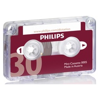 Philips Diktierkassette 2x 15 Min.