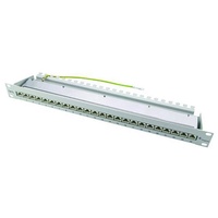 Telegärtner 100007017 24 Port Netzwerk-Patchpanel 483mm (19\ ) CAT