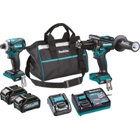 Makita DK0128G601 Combo Kit Akku-Maschinenset inkl. Tasche + 2