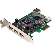 Startech 4 Port PCI Express Low Profile High Speed