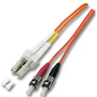 EFB-Elektronik LWL Duplexkabel 2m 2xLC/2xST 50/125 O0321.2