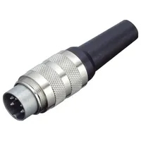 Weidmüller 1117990000 Sensor-/Aktor-Steckverbinder, unkonfektioniert M16 Stecker, gerade Polzahl: 5