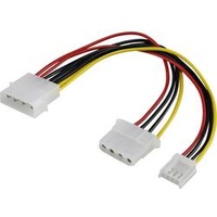 Renkforce Strom Verlängerungskabel [1x IDE-Strom-Stecker 4pol. - 1x IDE-Strom-Buchse