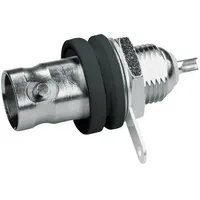Telegärtner 100023405 100023405 BNC-Steckverbinder Buchse, Einbau vertikal 50 Ω