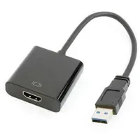 Gembird A-USB3-HDMI-02 USB-Grafikadapter 1920 x 1080 Pixel Schwarz