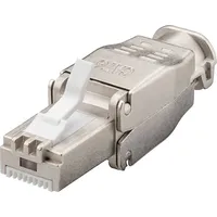 TRU Components CAT 6a RJ45 Steckverbinder, werkzeugfrei 1610346 Stecker,