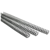 GBC Drahtbinderücken Schwarz 6 mm 55 Blatt DIN A4