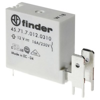Finder 45.71.7.024.0310 Printrelais 24 V/DC 16A 1 Schließer 1St.