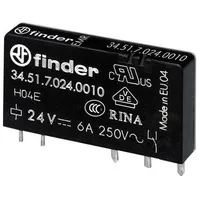 Finder Steck-/Printrelais 34.51.7.024.4010