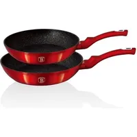 Berlinger Haus Metallic Line Burgundy Edition Pfannen-Set 2-tlg. 22
