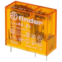 Finder Steck/Printrel.24VAC 1W10A 40.31.8.024.0000