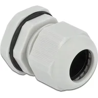 DeLock 60221 Kabelverschraubung, Kunststoff grau, 10St.