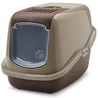 Savic Nestor Cat Toilet Home Chocolate 56x39cm