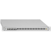 Rutenbeck Spleissbox ausziehbar 19 Zoll/1HE 6xST OM3