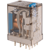 Finder 55.34.9.012.0040 Steckrelais 12 V/DC 7A 4 Wechsler 10