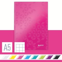 Leitz WOW A5 kariert, Hardcover, 160 Seiten, 80 Blatt