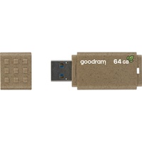GoodRam UME3 Eco Friendly 64 GB USB-A 3.0 braun