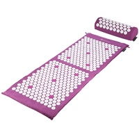 HMS Premium Unisex-Adult 7253962 HMS AKM04 Purple Set AKUPRESSURMATTE