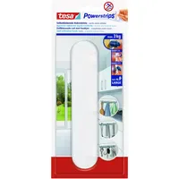 Tesa Wandgarderobe Powerstrips Weiß