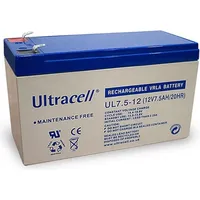 Ultracell UL7.5-12 Blei Akku 12 Volt mit 7,5 Ah