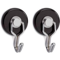 Maul Magnet mit Karussell-Haken, Ø 37 mm Schwarz 2
