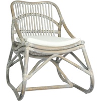 VidaXL Rattanstuhl Leinen 73 x 50 x 78 cm