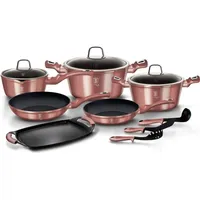 Berlinger Haus Irose Topf-Set 9-tlg. 3 x Kochtopf +