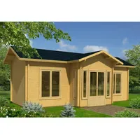 Palmako Gartenhaus Anna 8,20 x 5,20 m Rot