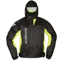 Modeka AX-Dry II Regenjacke Schwarz/Gelb L