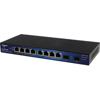Allnet ALL-SG8210PM Netzwerk Switch 8-Port, Gigabit Ethernet, PoE, 2xSFP