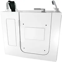 AcquaVapore Sitzwanne mit Tür 110 x 68 cm (S08WP-B-L)
