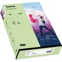 Inapa tecno colors A3 80 g/m2 500 Blatt mittelgrün