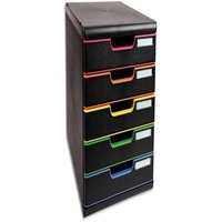 Exacompta Schubladenbox Modulo A4 5 Schubladen