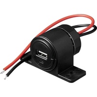 PRO PLUS ProPlus USB Aufbau-Steckdose, 2100mA 12V/24V