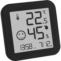 TFA Dostmann BLACK & WHITE Thermo-/Hygrometer Schwarz 30.5054.01